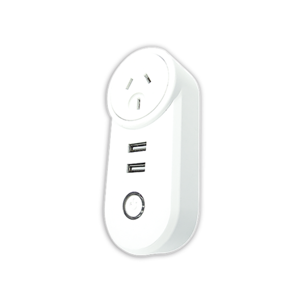 PROLONGADOR ENCHUFE WIFI SMART CON 2 USB - TBCIN