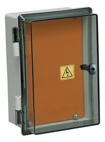 CAJA DE SUPERFICIE ROKER LINEA 360 - PRG349/1 - TAPA CRISTAL