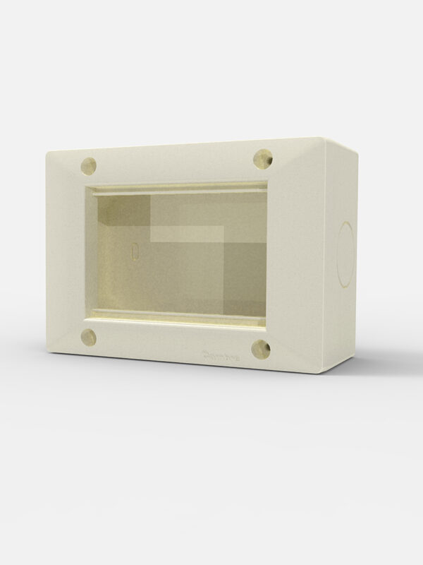 Caja Exterior 4 módulos Blanca Siglo XXI, XXII, 4264 - CAMBRE