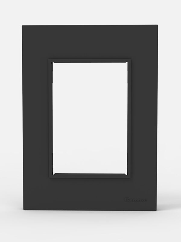 TAPA Y DISTANCIADOR BAUHAUS GRIS CON RIBETE 4951 - CAMBRE