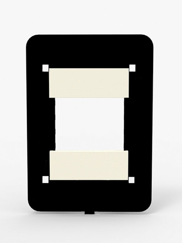BASTIDOR MIGNON PARA TAPA BAUHAUS C/TAPON BLANCO 4981 - CAMBRE