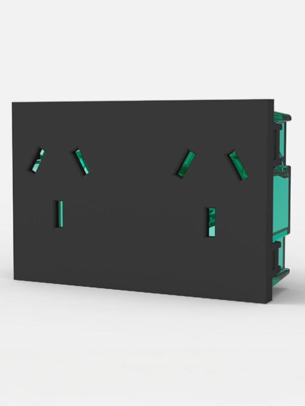 Modulo Toma Doble Gris Easyfit 7997 - CAMBRE