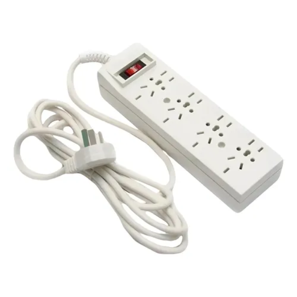 Zapatilla 4 Tomas Universal c/cable 3 Mts Blanco - CAMBRE