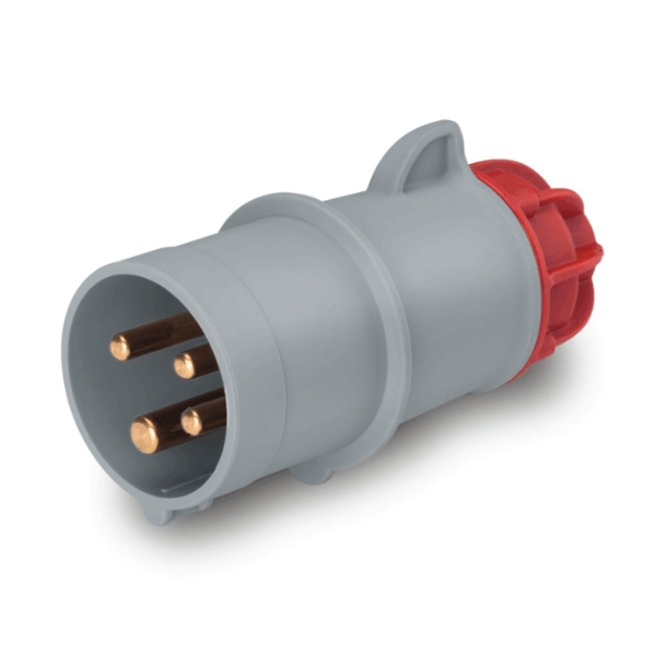 Ficha Hembra Industrial 3P+T 380V 16A Ip44 - 214.1636 - SCAME