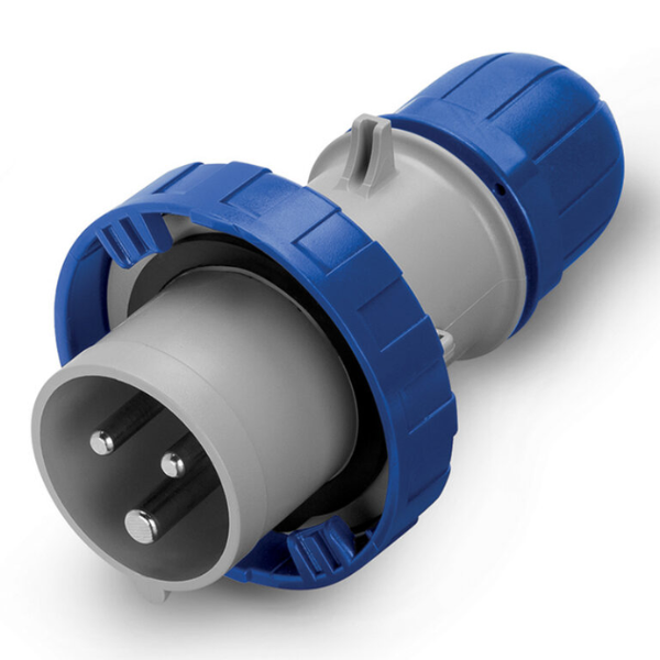 Ficha Industrial Macho 2P+T 16A 220V Optima Ip67 - SCAME