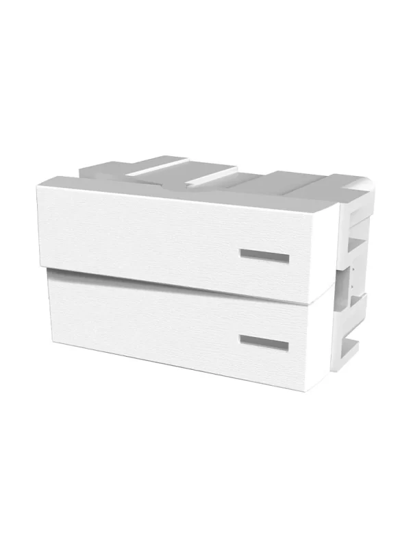 MEDIO MODULO 2 EN 1 BLANCO PLATINUM 60032 - JELUZ