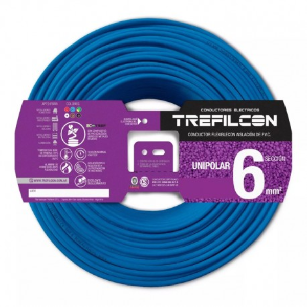 CABLE UNIPOLAR 6mm NORMALIZADO - Precio por metro - TREFILCON