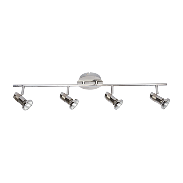 APLIQUE PARTY CROMO GU10 4 LUCES - CANDIL
