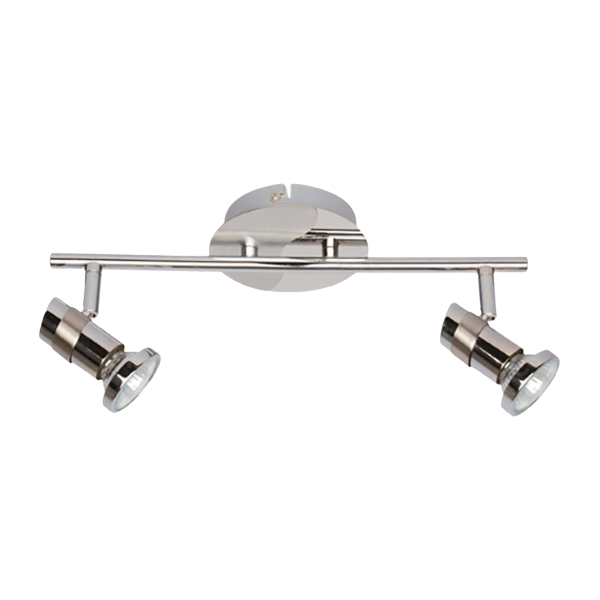 APLIQUE PARTY CROMO GU10 2 LUCES - CANDIL
