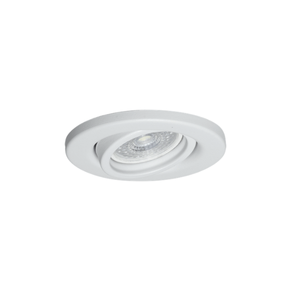SPOT DE EMBUTIR PARA DICROICA REDONDO CHAPA 105MM - FERROLUX