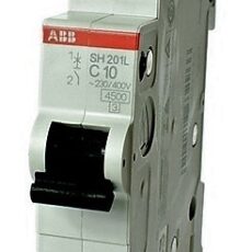 Interruptor Termomagnetico Unipolar 1P Curva C 4,5 kA ABB