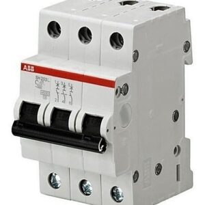 Interruptor Termomagnetico Tripolar 3P Curva C 4,5 kA - ABB