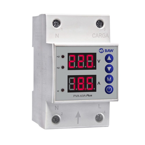 Protector Digital Integral - VOLTAMPEROMÉTRICA - Monofásica - BAW