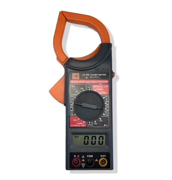 Pinza Amperométrica Digital JA-266 - Display LCD - JA