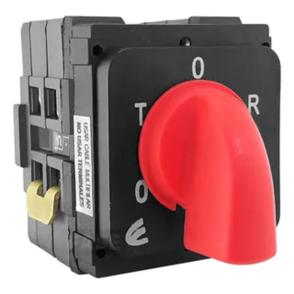 Selector de Fase Trifásico R - S -T - Embutir Tablero - 40 A - ELIBET