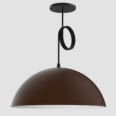 COLGANTE BELL NEGRO/BLANCO – SPOTSLINE
