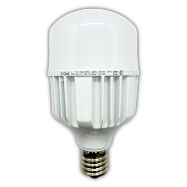 LÁMPARA DE LED HI-POWER 70W – E40 - TBCIN