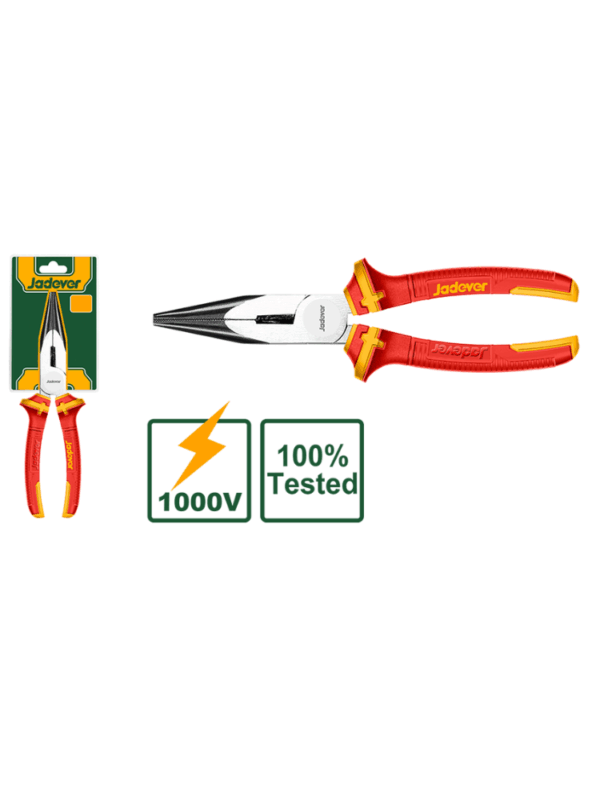 Pinza Aislada de Punta Larga 160mm (6")