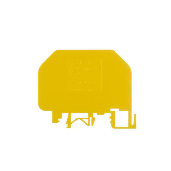 Separador 64×52 mm, espesor de 2 mm, color amarillo - ZOLODA