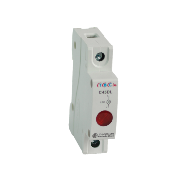 PILOTOS MODULARES P/RIEL DIN C/LAMP. DE LED - TBCIN