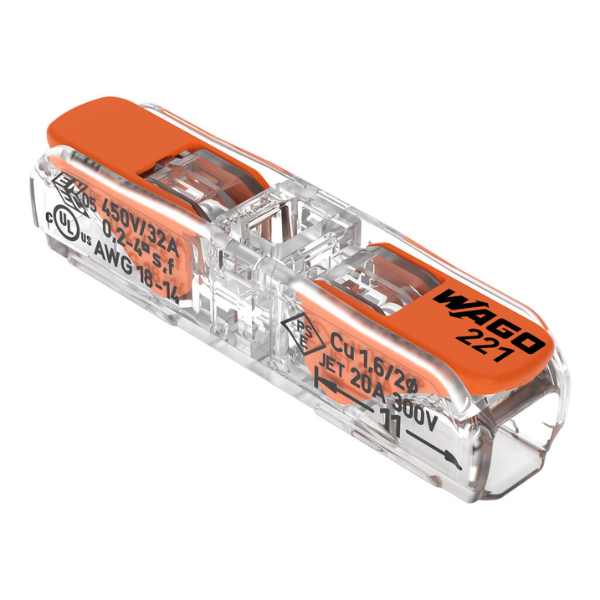 Conector/Empalme rapido para conductores hasta 4mm - WAGO