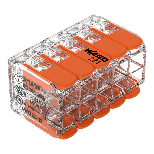 Conector De Empalme 10 Polos - 4mm - WAGO