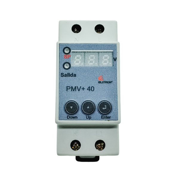 Protector de tension monofasico - PMV+40 - ELIBET