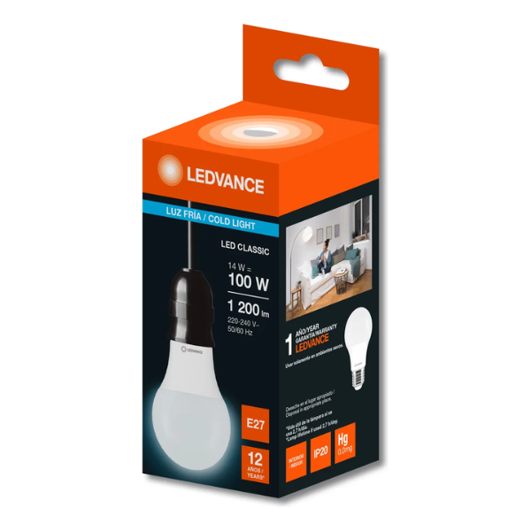Lampara Bulbo - 14W - LEDVANCE