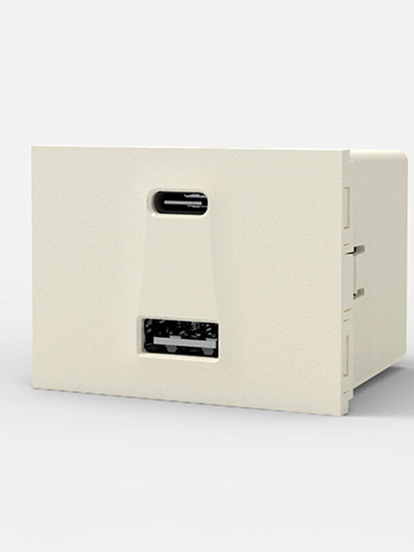 Módulo cargador USB DOBLE "A" + "C" 6962 - CAMBRE