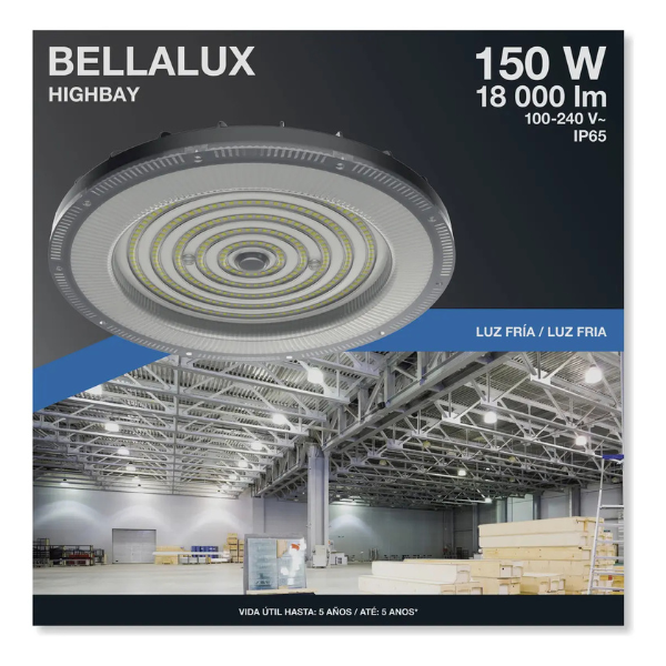 Campana Led 150W Industrial - BELLALUX