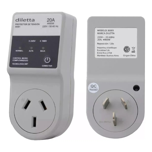 Protector De Tensión 10a 2000w - 30000 - DILETTA