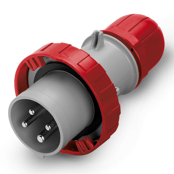 Ficha Industrial Macho 3P+T 16A 220V Optima Ip67 - SCAME