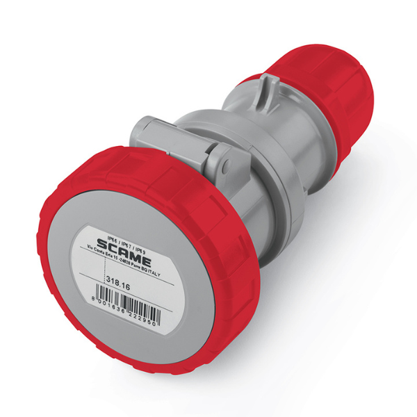 Prolongador 3P+T 16A 6h Ip67 - SCAME