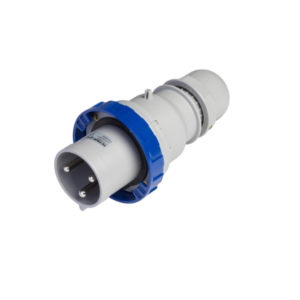 CLAVIJA AÉREA 63A 2P+T 6h 200-250V 50Hz 60Hz - 218-6333 - SCAME